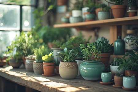 small plants personal home care.の素材