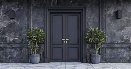 door to main entrance, entryways, and porches.の素材