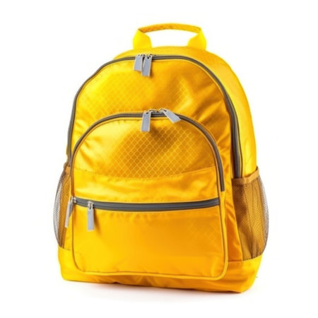 School backpack isolated. Illustration Generative AIの素材