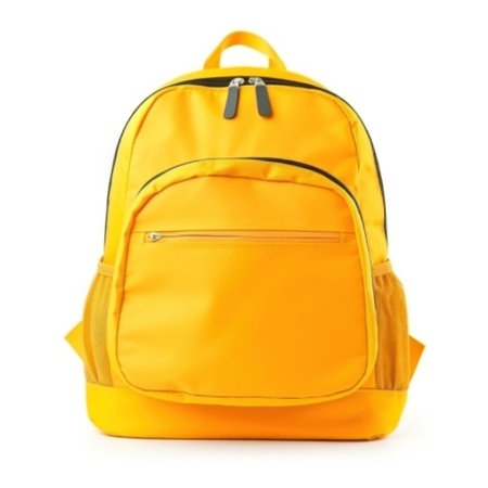 School backpack isolated. Illustration Generative AIの素材