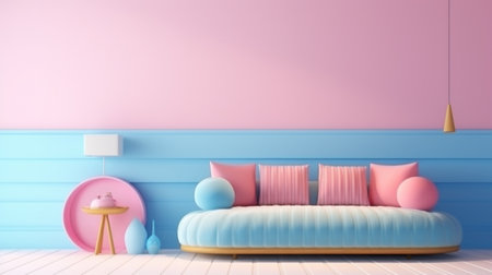 Modern room interiorの素材