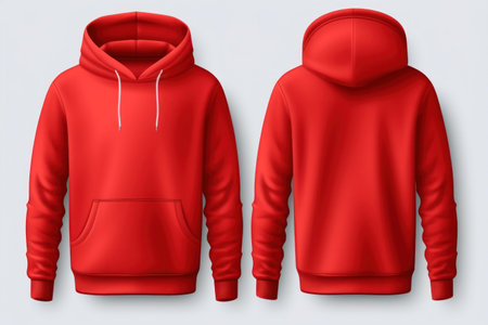Set of hoodie isolatedの素材