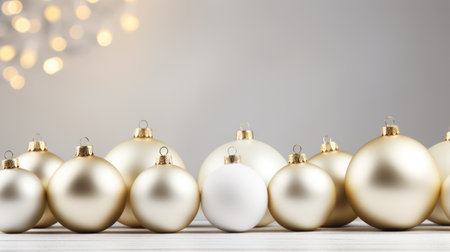 christmas decor with copy space.の素材