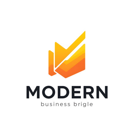 Modern letter M logo design. Initial letter M logo icon vector templateの素材