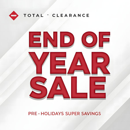 End of season sale banner design template. Special offer. Vector illustration.の素材