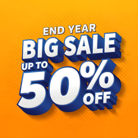 End of season sale banner template design, Big sale special offer up to 50% off. vector illustrationの素材