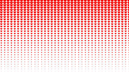 Abstract trendy concept vector red hearted comics pop art style blank layout template with red...