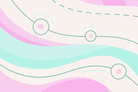 abstract wave colorful pastel background