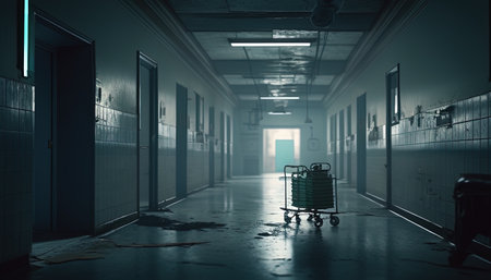 plague and pandemic apocalypse digital art illustration, Generative AIの素材