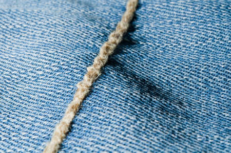 Blue jeans closeupの写真素材