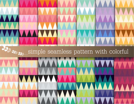 Pattern swatches included for illustrator user, pattern swatches included in file, for your convenient use.のイラスト素材