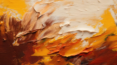 Abstract colorful oil painting on canvas. Oil paint texture with brush and palette knife strokes....
