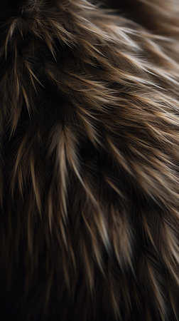 close up of colorful animal feathersの写真素材