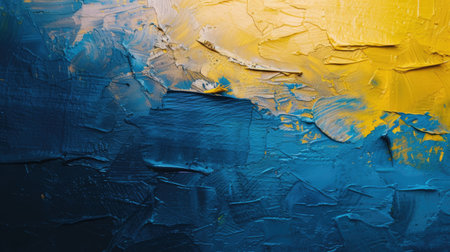 Colorful paint background with coarse texture in layers