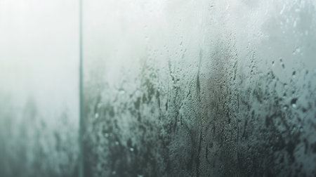 water fogged glassの写真素材