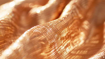 Pink Metallic Fabricの写真素材