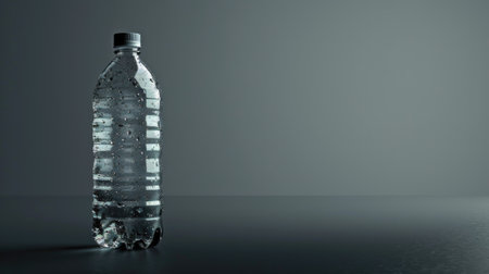 Plastic bottle for recyclingの写真素材