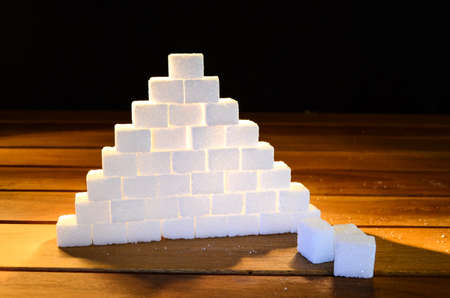 sugar pyramidの写真素材