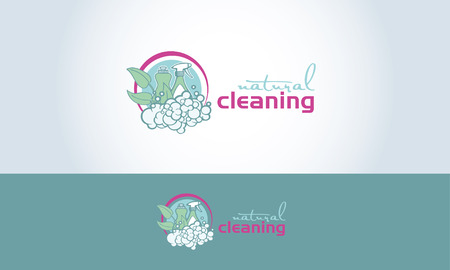 Biological detergent clean cleaning wash washingのイラスト素材