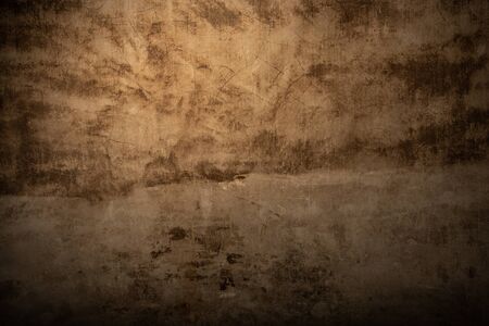 Dark brown background concrete texture wall grunge rust rustyの写真素材