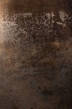 Dark brown background concrete texture wall grunge rust rustyの写真素材