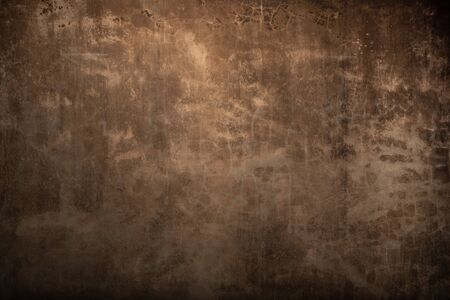 Dark brown background concrete texture wall grunge rust rustyの写真素材