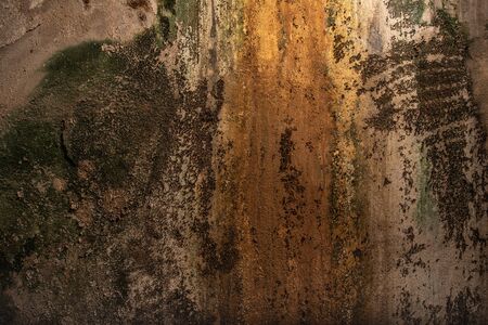 Dark brown background concrete texture wall grunge rust rustyの写真素材