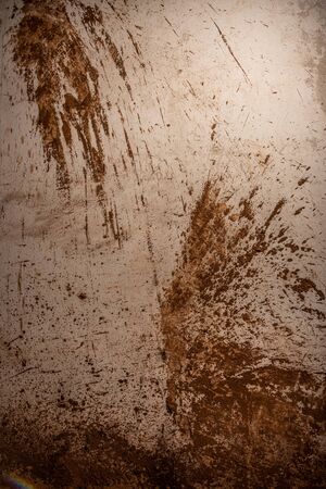 Dark brown background concrete texture wall grunge rust rustyの写真素材