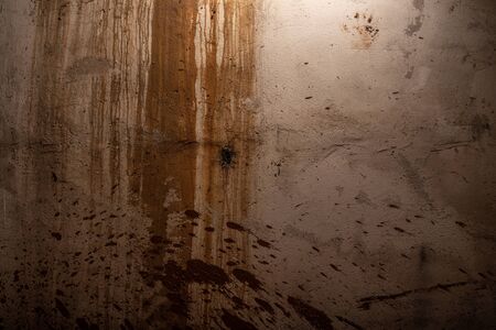 Dark brown background concrete texture wall grunge rust rustyの写真素材