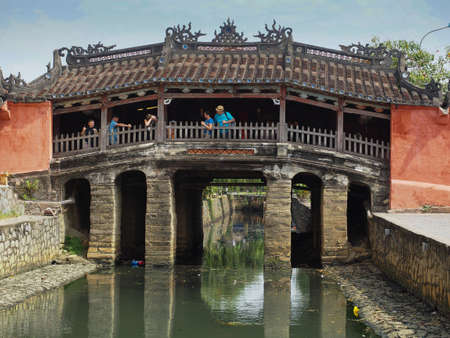 Japanese Bridge in Hoi An.   Vietnam, March 2017.のeditorial素材