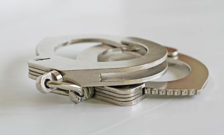 Handcuffs wait.の写真素材
