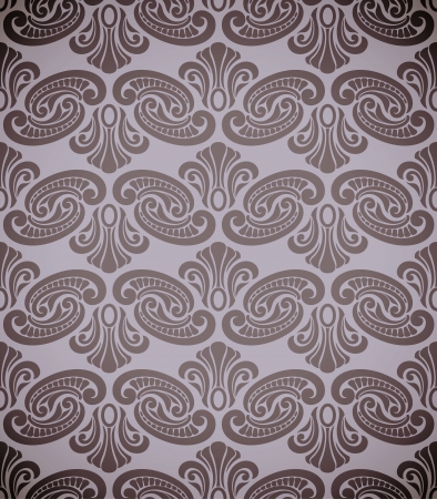 Seamless pattern with Rococo elements のイラスト素材
