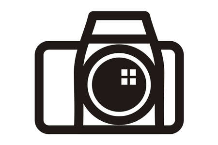 digital camera symbolの写真素材