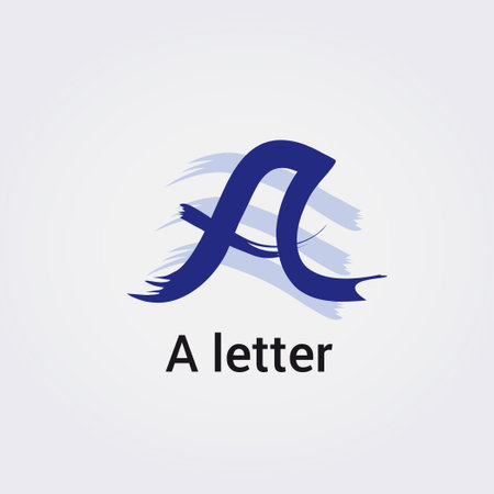 Letter A logo icon vector template design element. Initial Letter A Logo Templateのイラスト素材