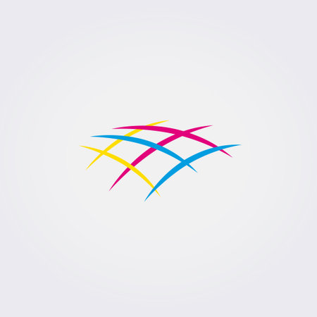 abstract vector logo for business, finance, technology, web designのイラスト素材