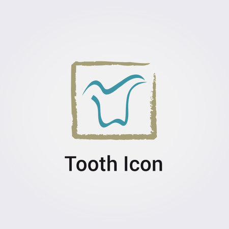 tooth logo vector icon element template dentist health clinic medical symbolのイラスト素材
