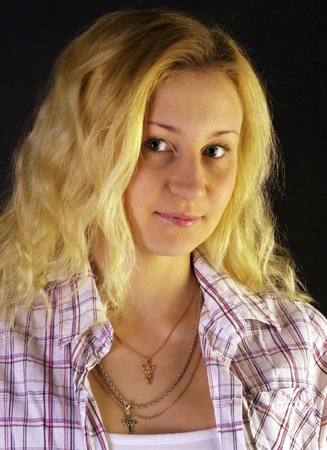 Country girlの写真素材