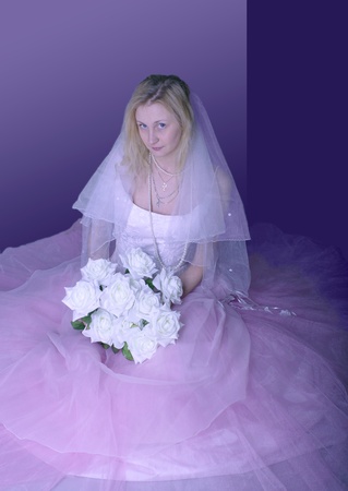 russian brideの写真素材