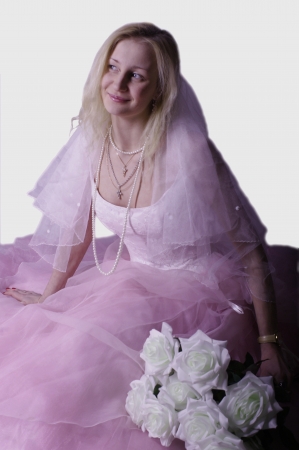 russian brideの写真素材