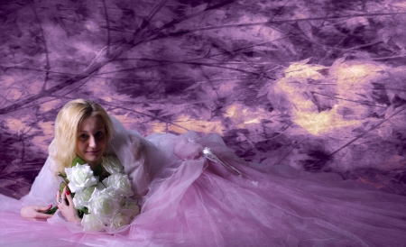 russian brideの写真素材