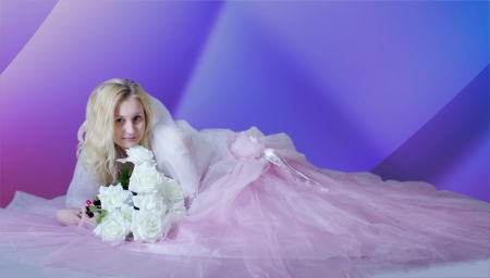 russian brideの写真素材