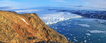 Svalbard, Spitzbergenの写真素材