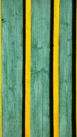 boards of green and yellow color. background ..の写真素材