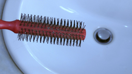 problem with hairの写真素材