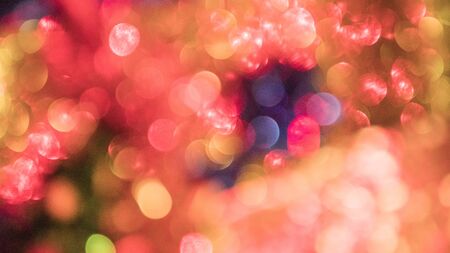 festive abstract background with bokeh defocused lights.