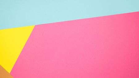 Abstract pastel paper texture minimalism background. Minimal geometric shapes and lines in pastel...