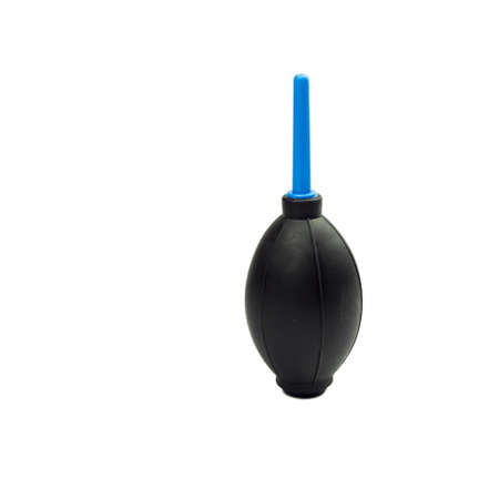 black medical pear on a white background.