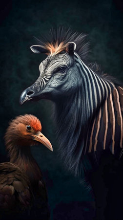 Mesmerizing Animal Photography. Generative AIの素材