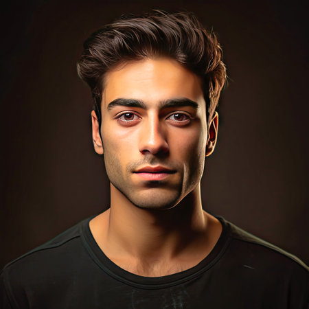 portrait of an Israeli man.の素材