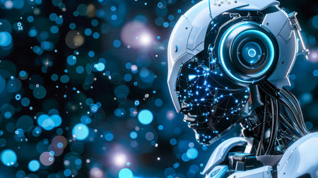 The Digital Soul of a Synthetic Being.の素材